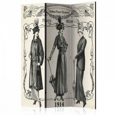 Paravento - Dress 1914 [Room Dividers] - 135x172