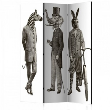 Paravento - Elegant Zoo [Room Dividers] - 135x172