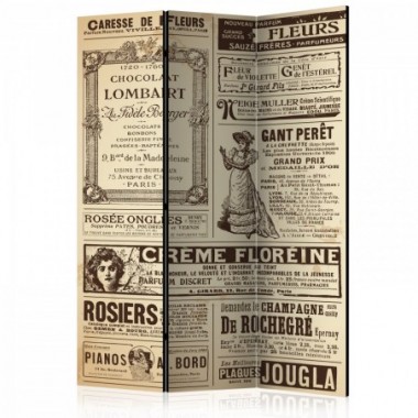 Paravento - Vintage Magazines [Room Dividers] - 135x172