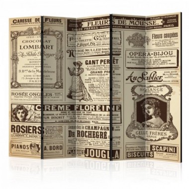 Paravento - Vintage Magazines II [Room Dividers] -...