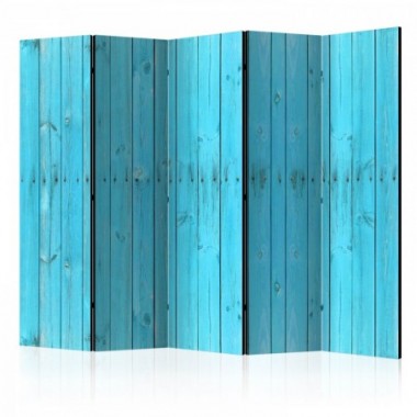 Paravento - The Blue Boards II [Room Dividers] -...