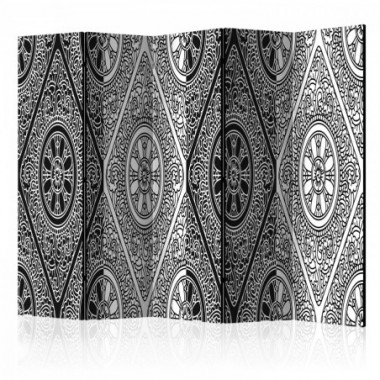 Paravento - Ethnic Monochrome II [Room Dividers] -...