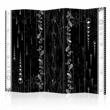 Paravento - Black Elegance II [Room Dividers] - 225x172