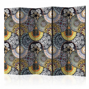 Paravento - Painted Exoticism II [Room Dividers] -...