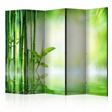Paravento - Green Bamboo II [Room Dividers] - 225x172