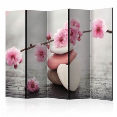 Paravento - Zen Flowers II [Room Dividers] - 225x172