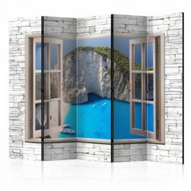 Paravento - Azure Paradise II [Room Dividers] - 225x172