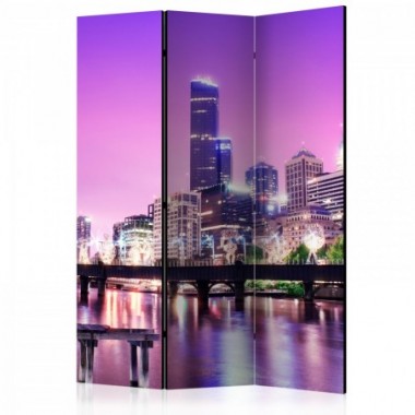 Paravento - Purple Melbourne [Room Dividers] - 135x172