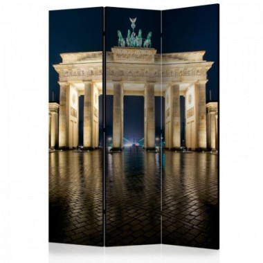 Paravento - Berlin at Night [Room Dividers] - 135x172