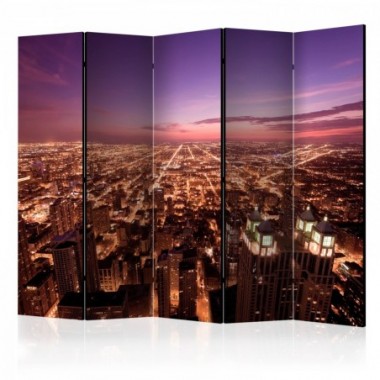 Paravento - Chicago Panorama II [Room Dividers] -...