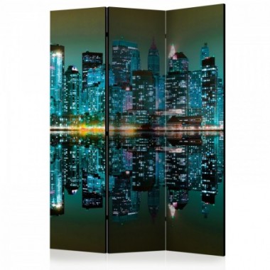 Paravento - Gold reflections - NYC [Room Dividers] -...