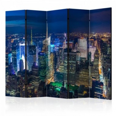 Paravento - Manhattan - night II [Room Dividers] -...