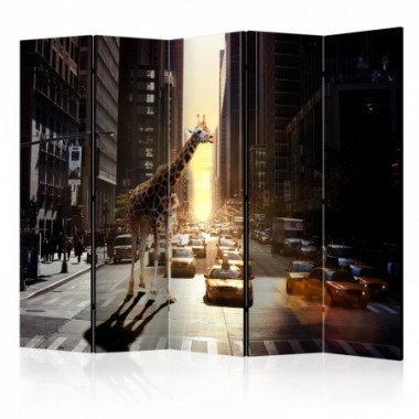 Paravento - Giraffe in the Big City II [Room...