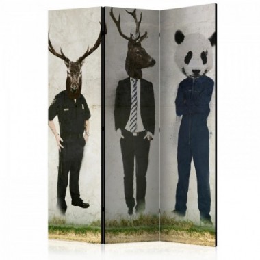 Paravento - Man or Animal? [Room Dividers] - 135x172