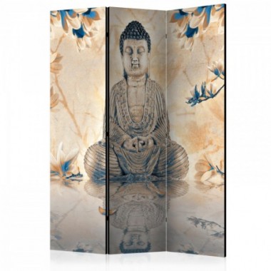 Paravento - Buddha of Prosperity [Room Dividers] -...