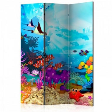 Paravento - Colourful Fish [Room Dividers] - 135x172