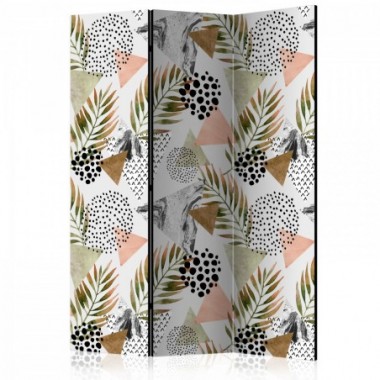 Paravento - Tropical Geometry [Room Dividers] - 135x172