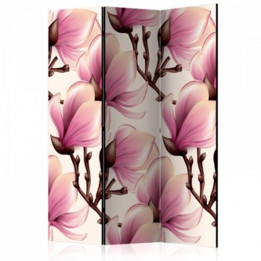 Paravento - Blooming Magnolias [Room Dividers] -...