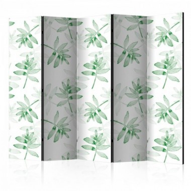 Paravento - Watercolour Branches II [Room Dividers]...