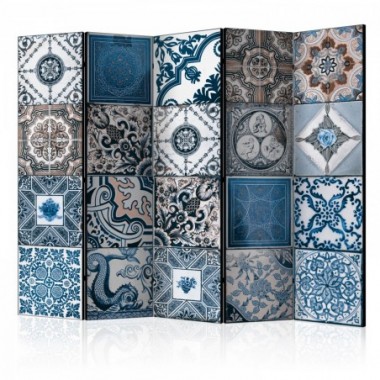 Paravento - Blue Arabesque II [Room Dividers] - 225x172