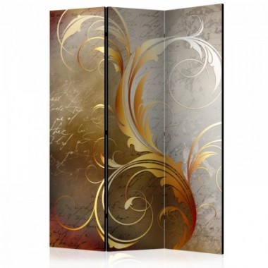 Paravento - Gold letters [Room Dividers] - 135x172