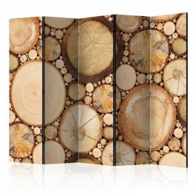 Paravento - Wood grains II [Room Dividers] - 225x172