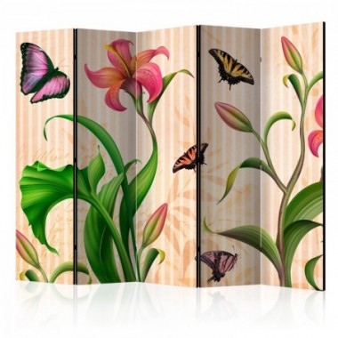 Paravento - Vintage - spring II [Room Dividers] -...