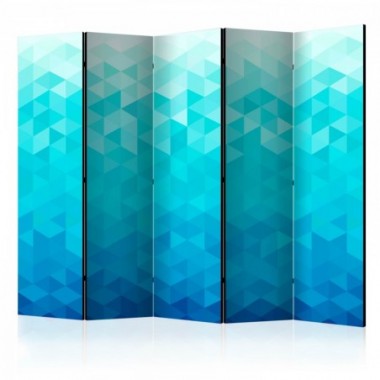 Paravento - Azure pixel II [Room Dividers] - 225x172