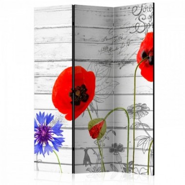 Paravento - Wildflowers [Room Dividers] - 135x172