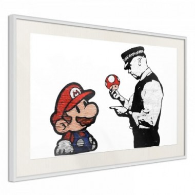 Poster - Banksy: Mushroom Picker [Poster] - 60x40