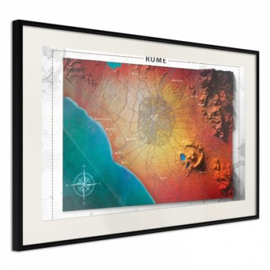 Poster - Isometric Map: Rome [Poster] - 90x60