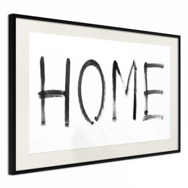 Poster - Black Home [Poster] - 45x30