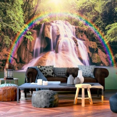 Fotomurale adesivo - Magical Waterfall - 392x280