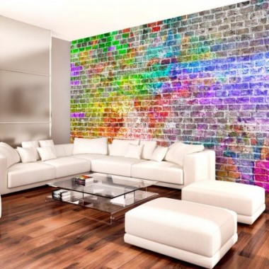 Fotomurale - Rainbow Wall - 400x280