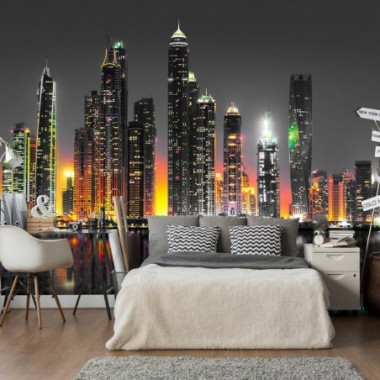 Fotomurale - Desert City (Dubai) - 250x175