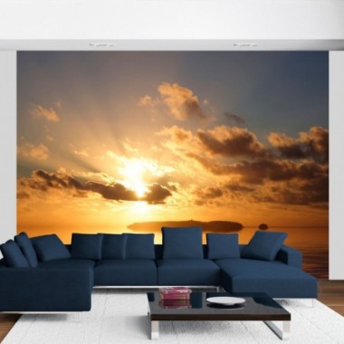 Fotomurale - mare - tramonto - 400x309
