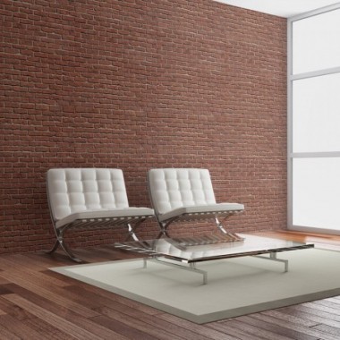 Fotomurale - Brick - simple design - 400x309
