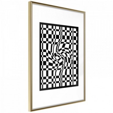 Poster - Distorted Chessboard [Poster] - 40x60