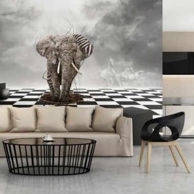 Fotomurale - Fuga dall'Africa - 400x309