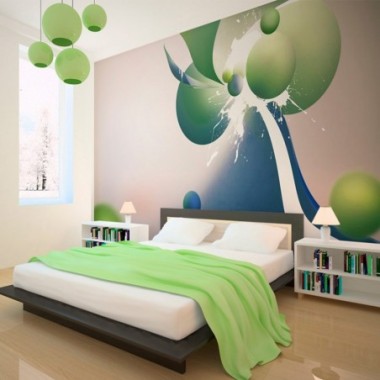 Fotomurale - Esplosione geometrica - 400x309