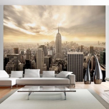 Fotomurale - New York: Manhattan all'alba - 400x309