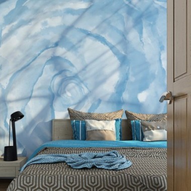 Fotomurale - rosa (blu) - 400x309