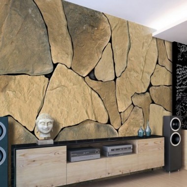 Fotomurale - Giallo California - 400x280