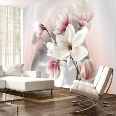 Fotomurale - White magnolias - 400x280
