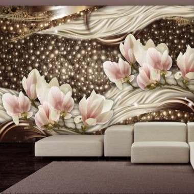 Fotomurale - Pearls and Magnolias - 100x70