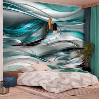 Fotomurale - Tunnels (Green) - 100x70