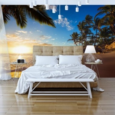Fotomurale adesivo - Tropical Beach - 98x70