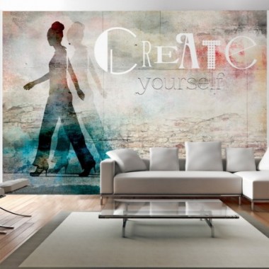 Fotomurale - Create yourself - 100x70