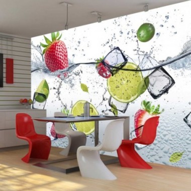 Fotomurale adesivo - Cocktail di frutta - 98x70
