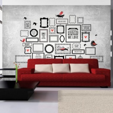 Fotomurale - Il motto di famiglia - 100x70